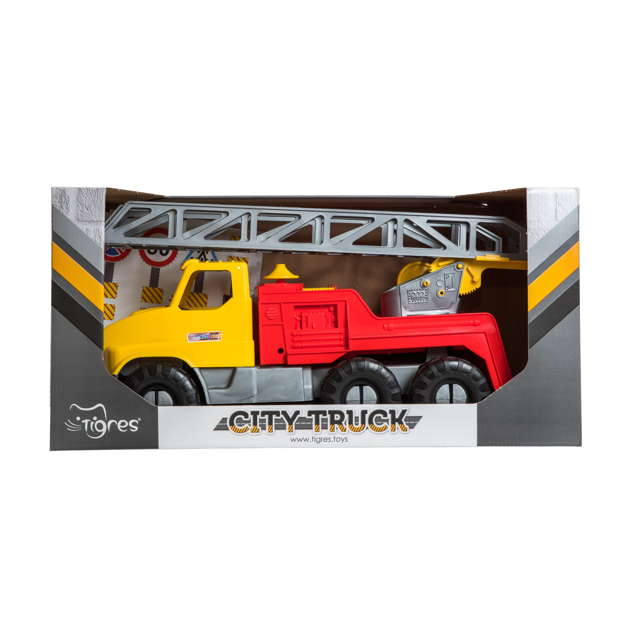 Уцінка! Дитяча машинка Tigres City Truck Пожежна машина, від 3 років, 48 см (39367)
